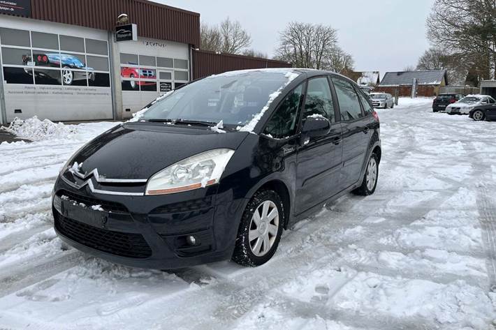 Sort Citroën C4 Picasso fra 2007 set udefra