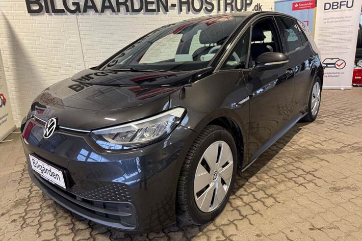 Grå VW ID.3 fra 2022 set udefra
