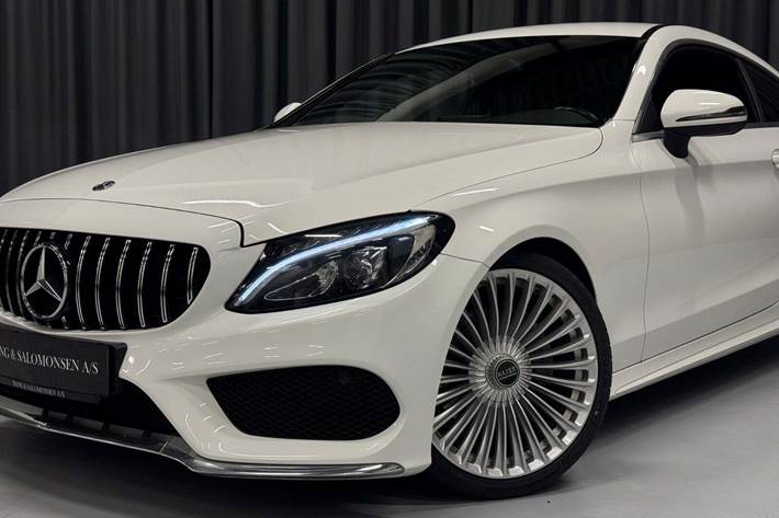 Hvid Mercedes C220 d fra 2016