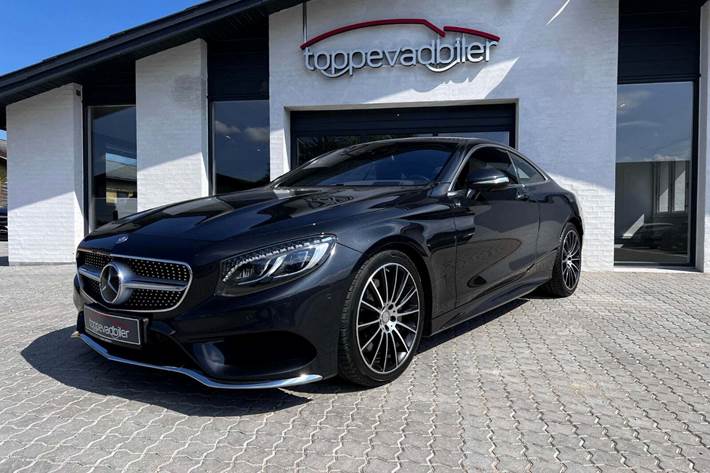 Sort Mercedes S500 fra 2016