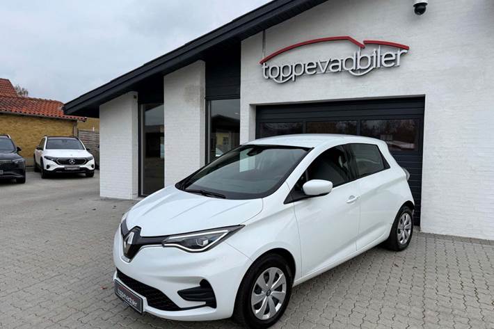 Hvid Renault Zoe fra 2020