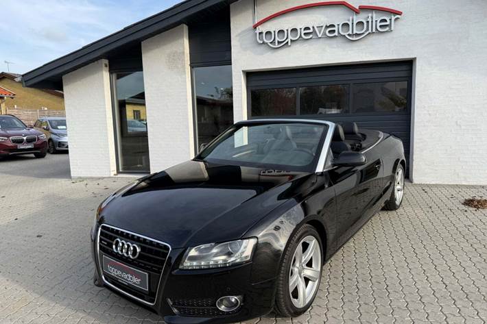 Sort Audi A5 fra 2009