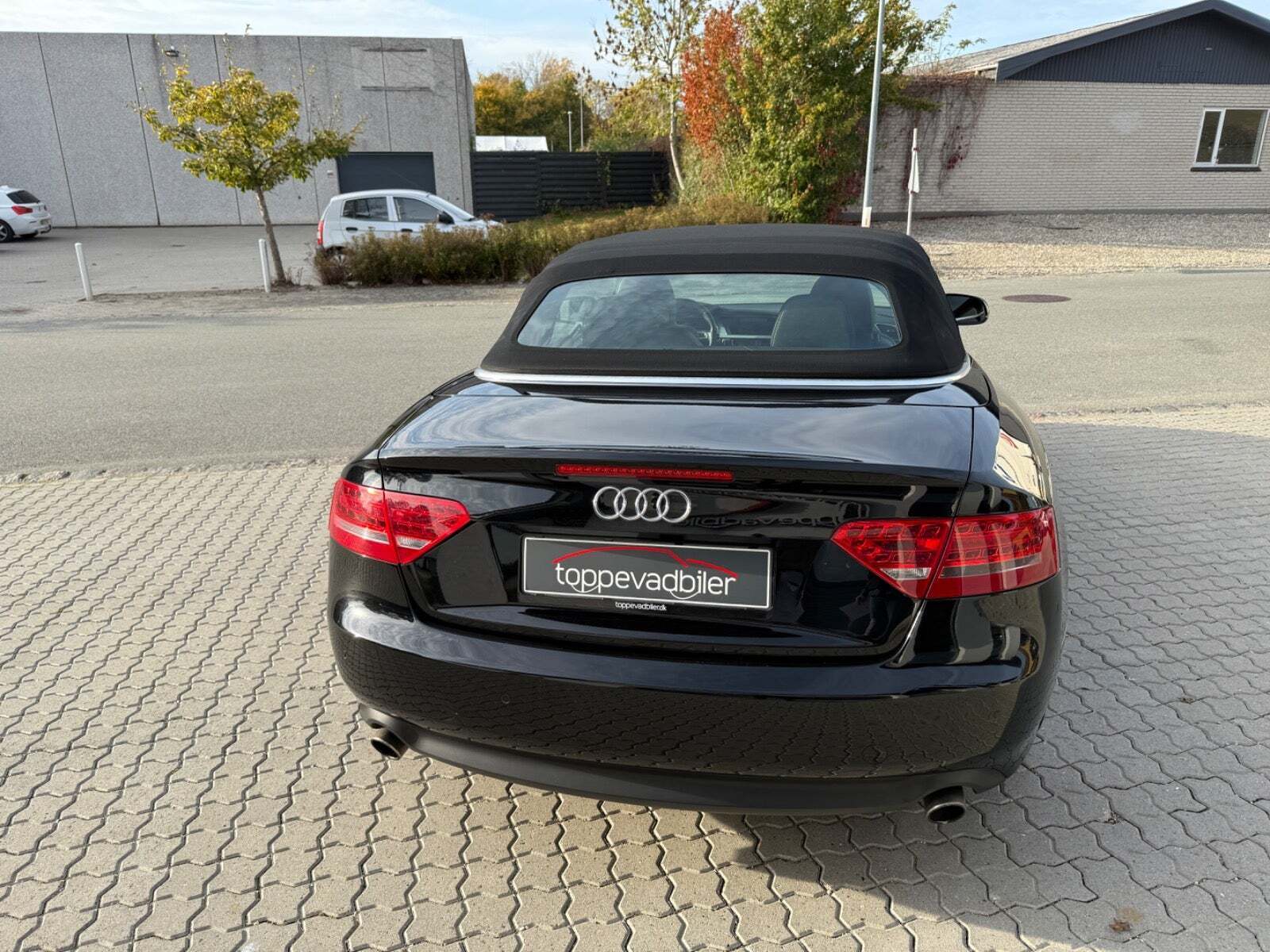 Sort Audi A5 fra 2009