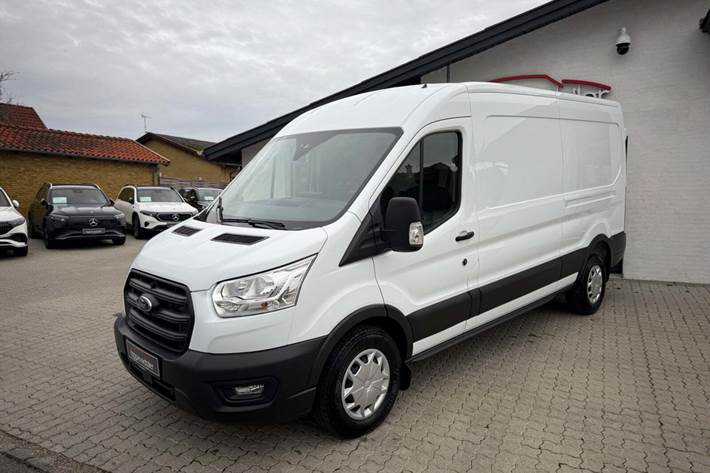 Hvid Ford Transit 350 L3 Van fra 2024
