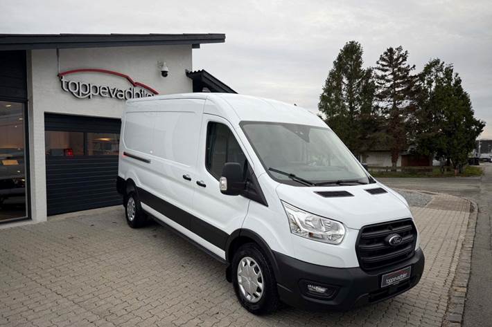 Hvid Ford Transit 350 L3 Van fra 2024