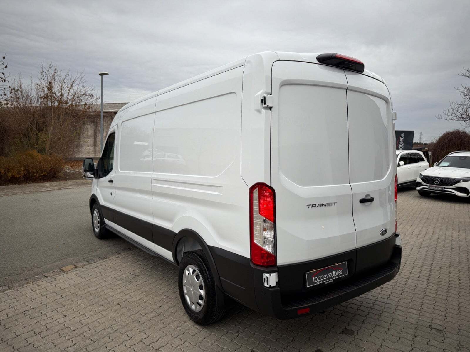 Hvid Ford Transit 350 L3 Van fra 2024