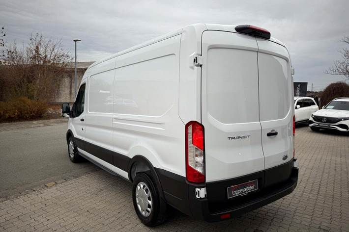 Hvid Ford Transit 350 L3 Van fra 2024