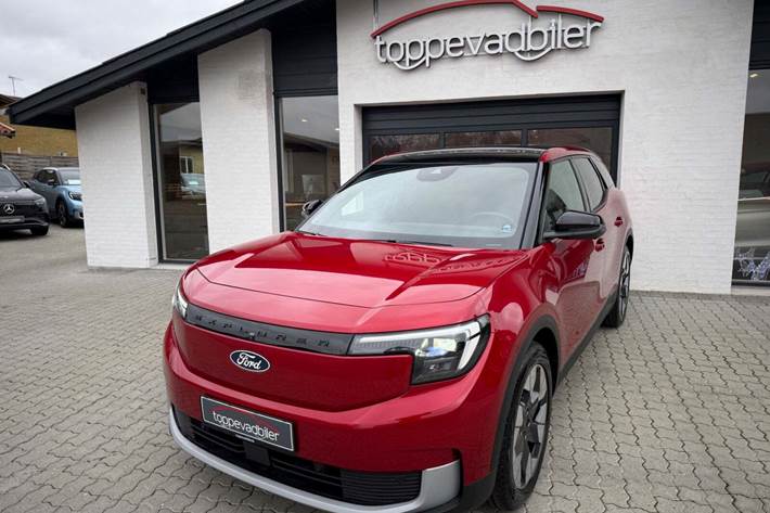 Grå Ford Explorer fra 2025