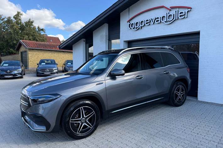 Grå Mercedes EQB350 fra 2022