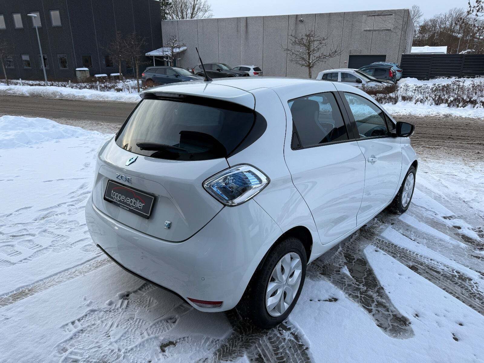 Hvid Renault Zoe fra 2015