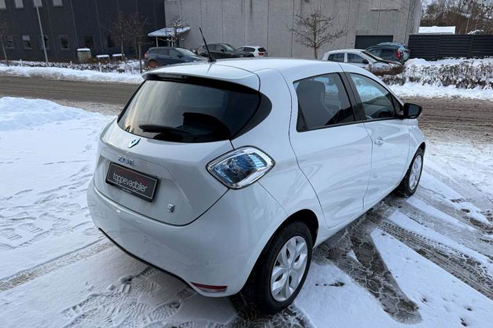Hvid Renault Zoe fra 2015