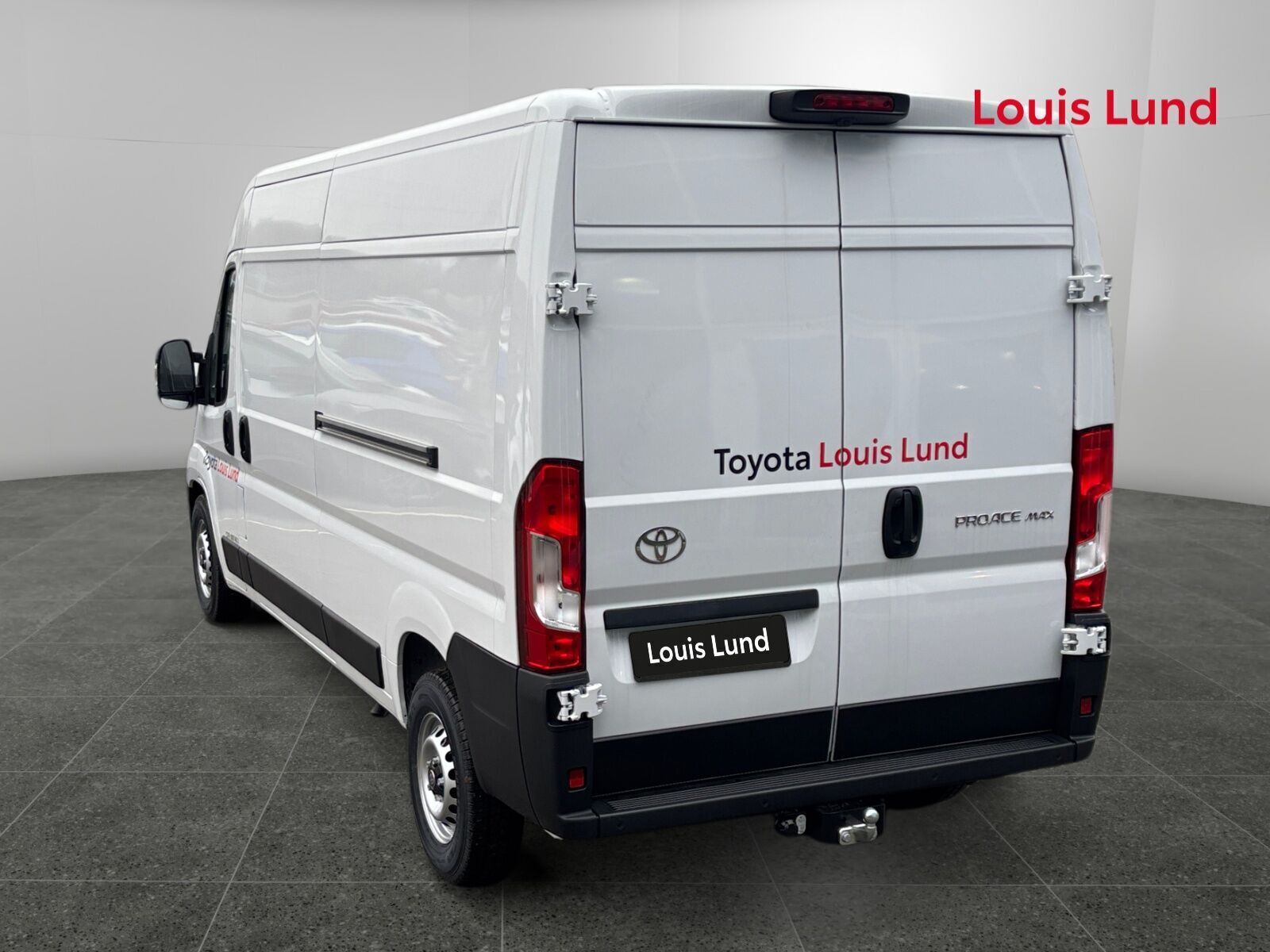 Hvid Toyota Proace Max fra 2025