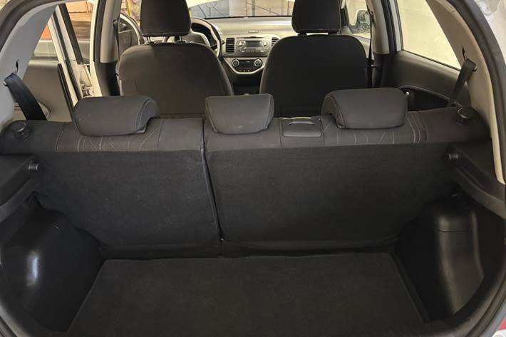 Hvid Kia Picanto fra 2014