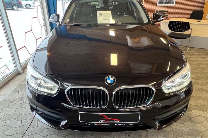 Brun BMW 118d fra 2016