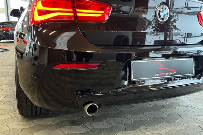 Brun BMW 118d fra 2016