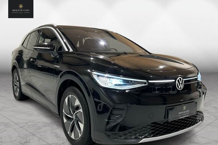 Sort VW ID.4 fra 2023 set udefra