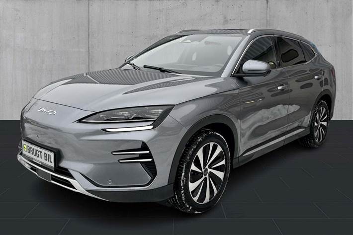 Grå BYD Seal U fra 2024 set udefra