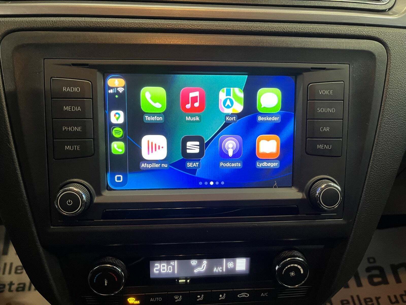 Grå Seat Toledo fra 2017