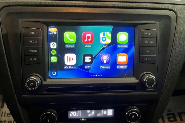 Grå Seat Toledo fra 2017