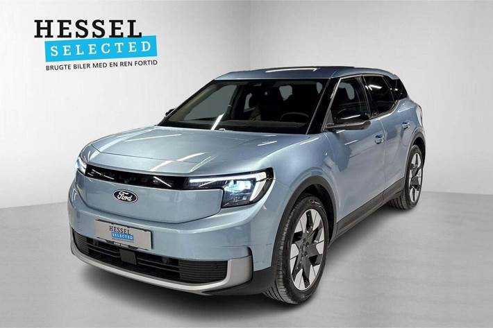 Blå Ford Explorer fra 2024 set udefra