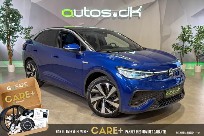 Blå VW ID.5 fra 2023 set udefra