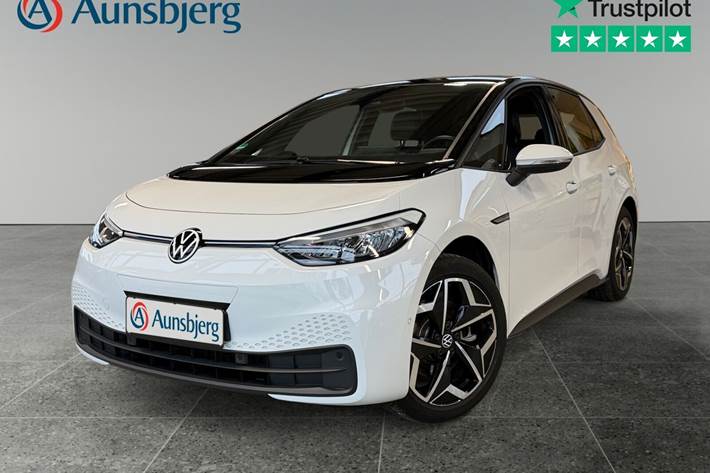 Hvid VW ID.3 fra 2022
