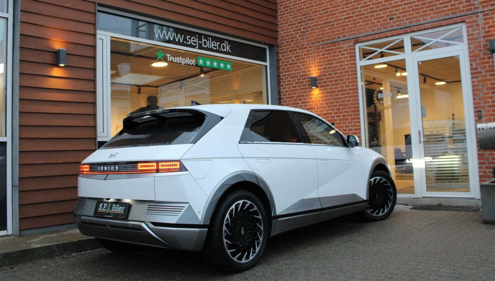 Hvid Hyundai Ioniq 5 fra 2021