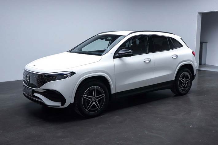 Hvid Mercedes EQA250+ fra 2026