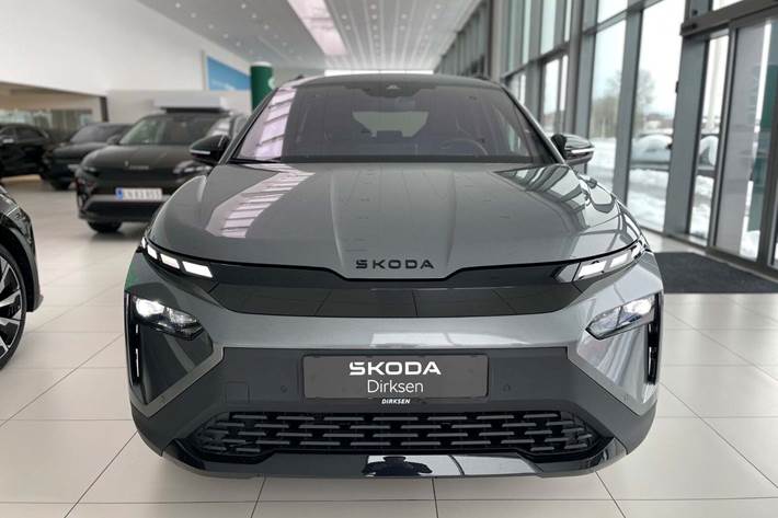 Grå Skoda Elroq fra 2026