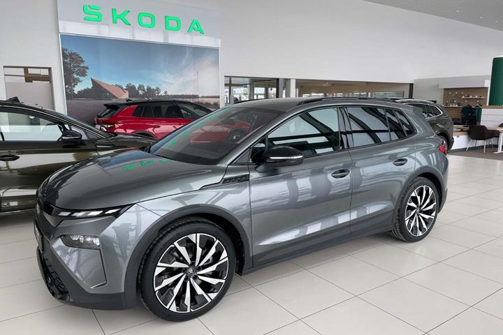 Grå Skoda Elroq fra 2026