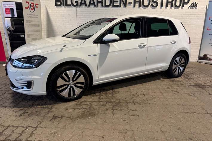 Hvid VW e-Golf VII fra 2020