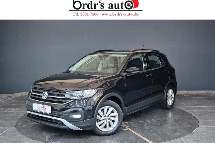 Sort VW T-Cross fra 2019 set udefra