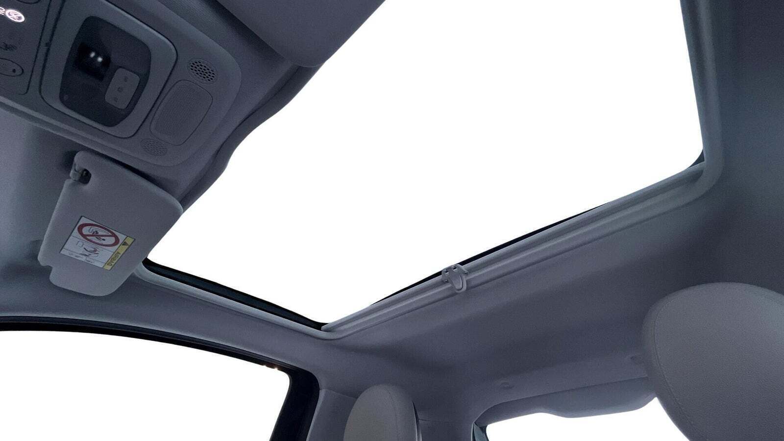 Blå Fiat 500e fra 2022