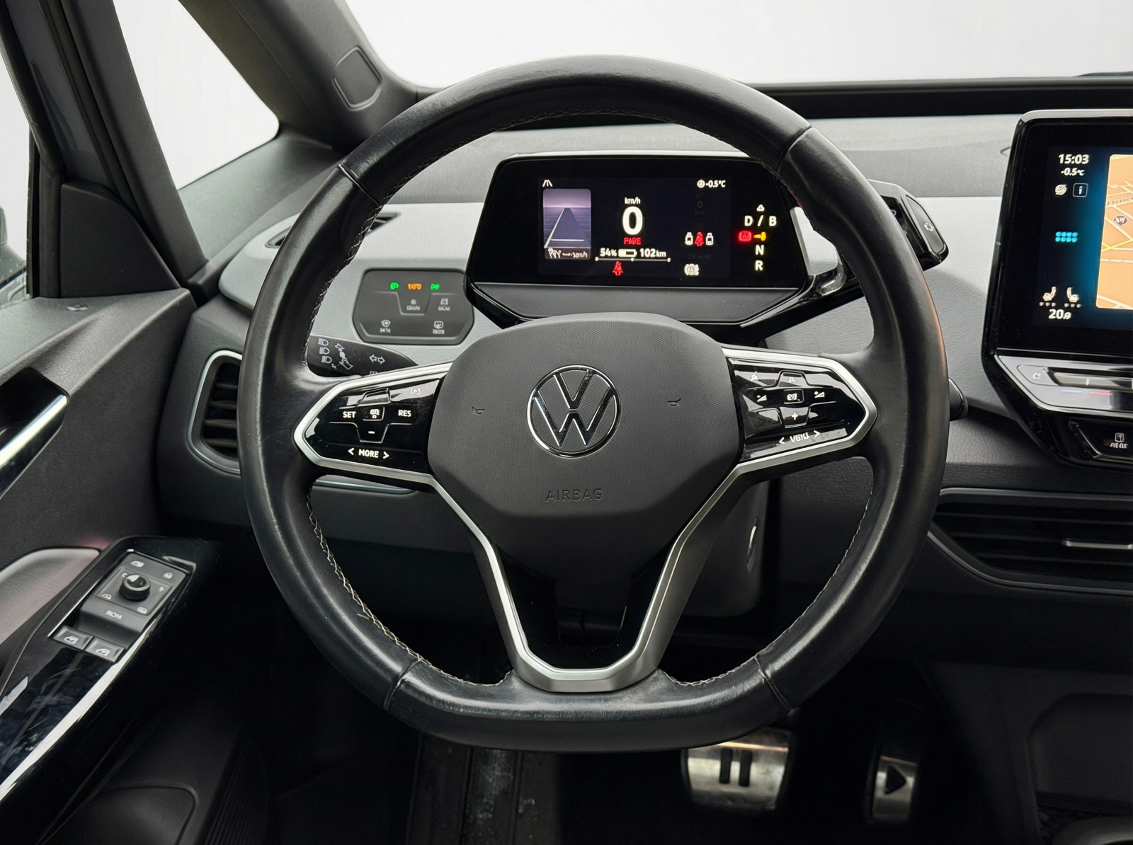 Grå VW ID.3 fra 2023