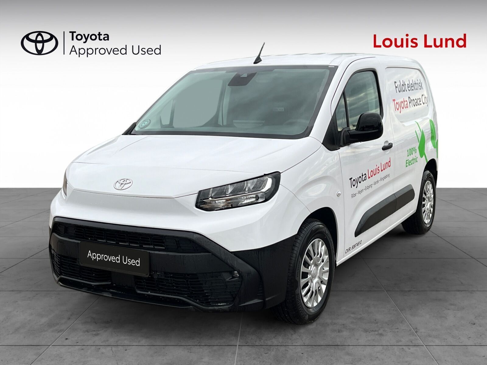 Toyota Proace City Electric Medium EL Comfort Master 1 Skydedør 136HK Van Aut.