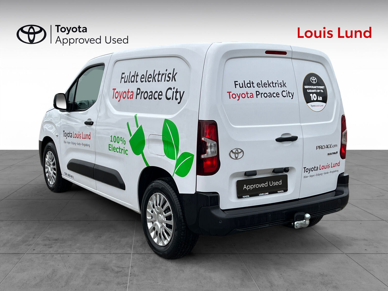 Toyota Proace City Electric Medium EL Comfort Master 1 Skydedør 136HK Van Aut.