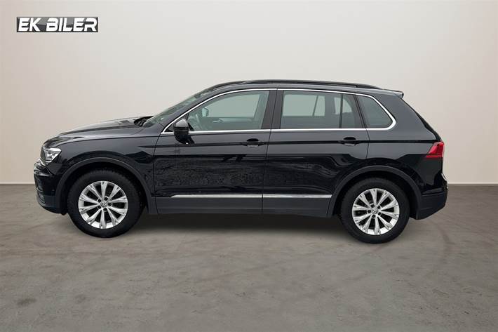 Sort VW Tiguan fra 2018