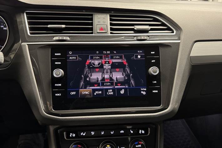 Sort VW Tiguan fra 2018