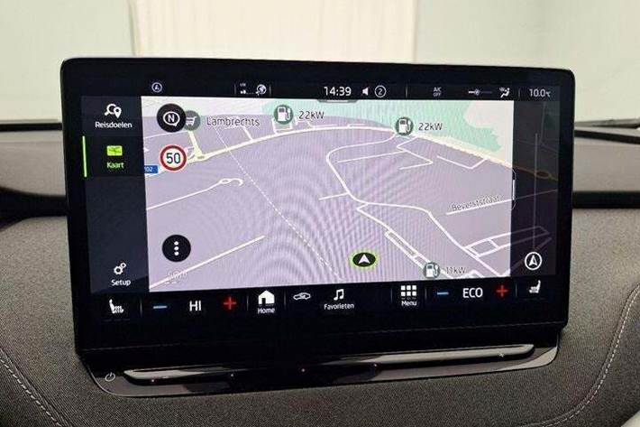 Sort Skoda Enyaq fra 2022