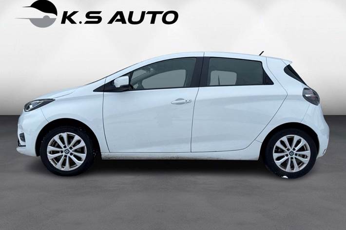 Hvid Renault Zoe fra 2020
