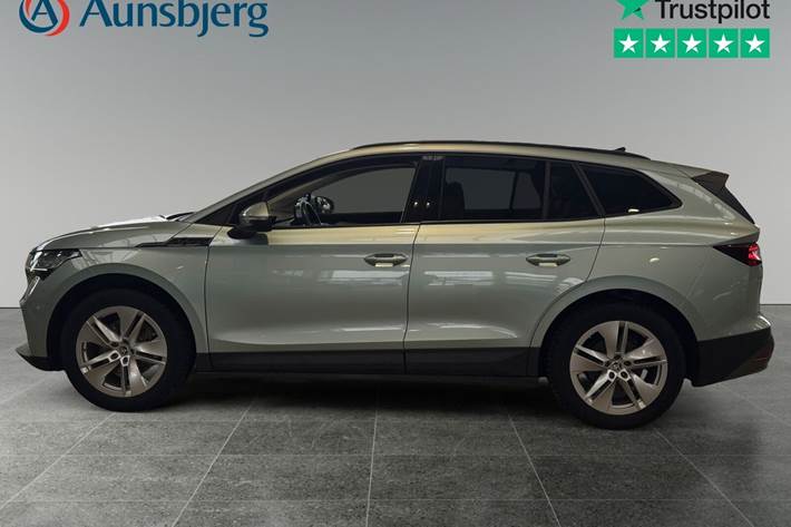 Grøn Skoda Enyaq fra 2023