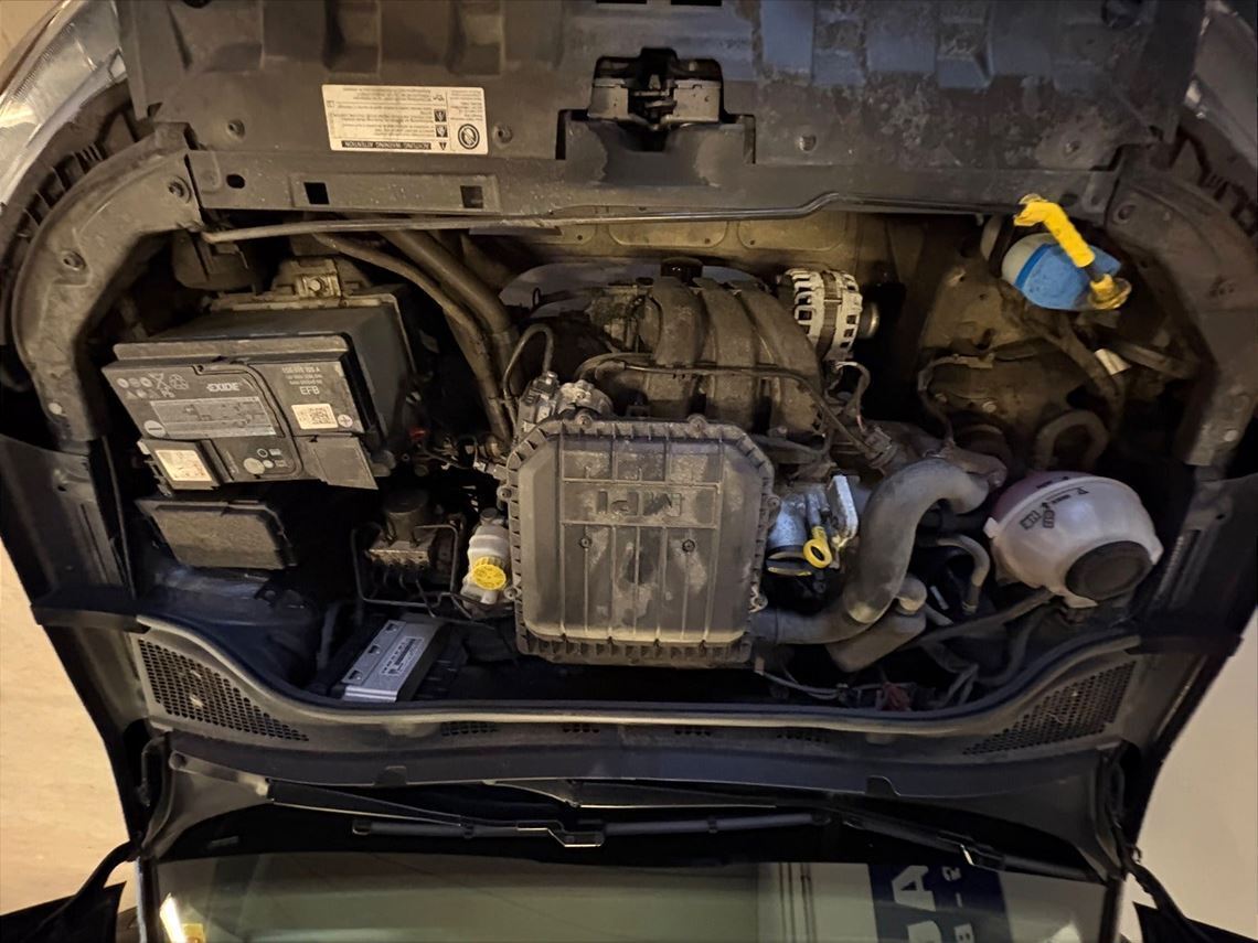 Sort Skoda Fabia fra 2018