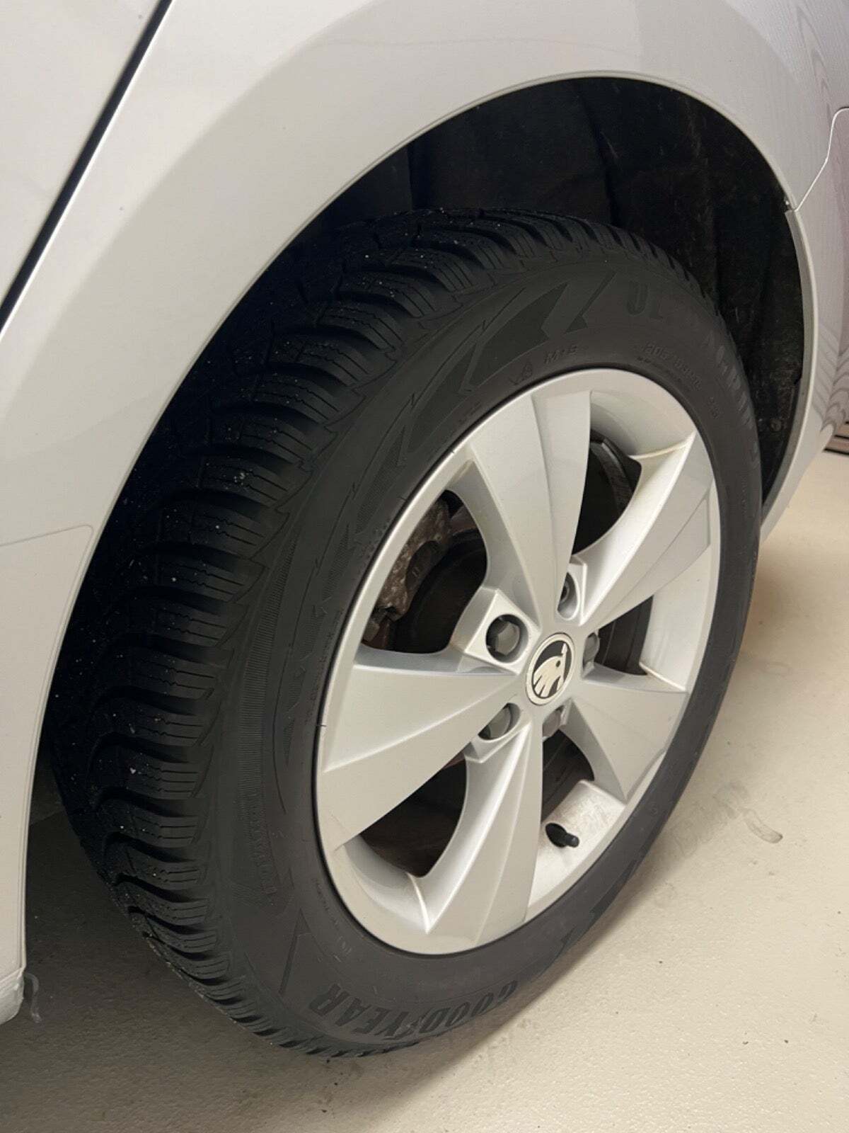 Sølv Skoda Octavia fra 2018