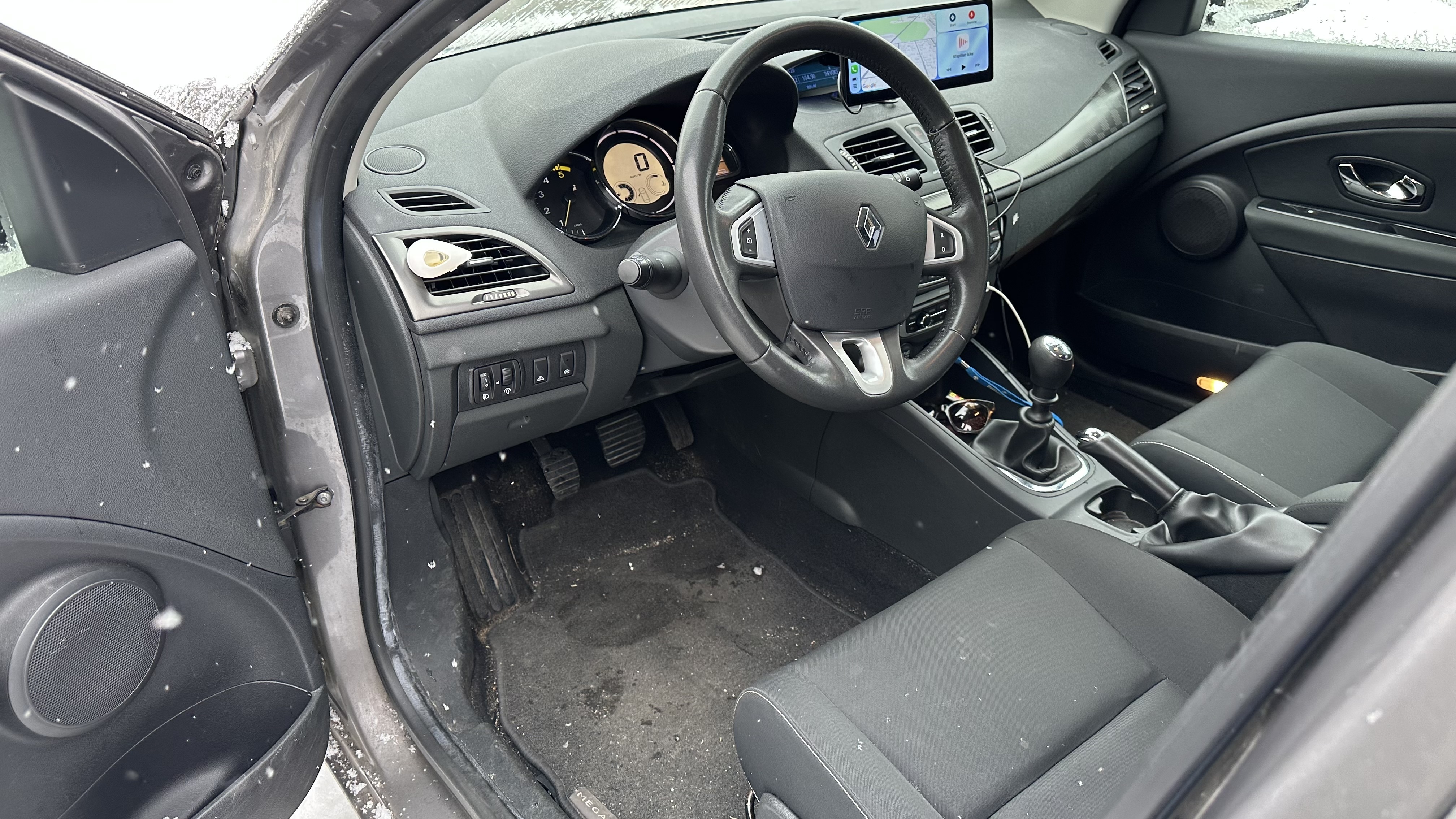 Grå Renault Mégane fra 2012