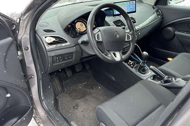 Grå Renault Mégane fra 2012