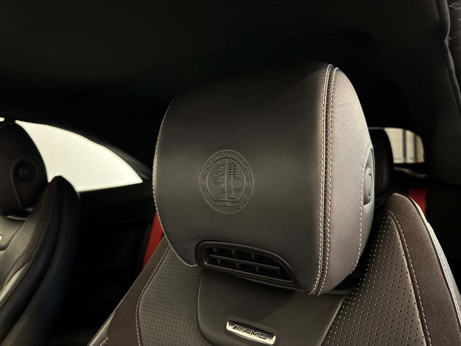 Sort Mercedes C63 fra 2017