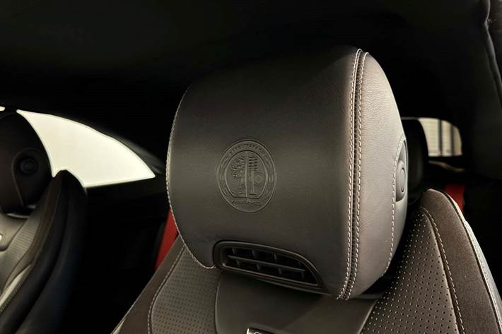 Sort Mercedes C63 fra 2017