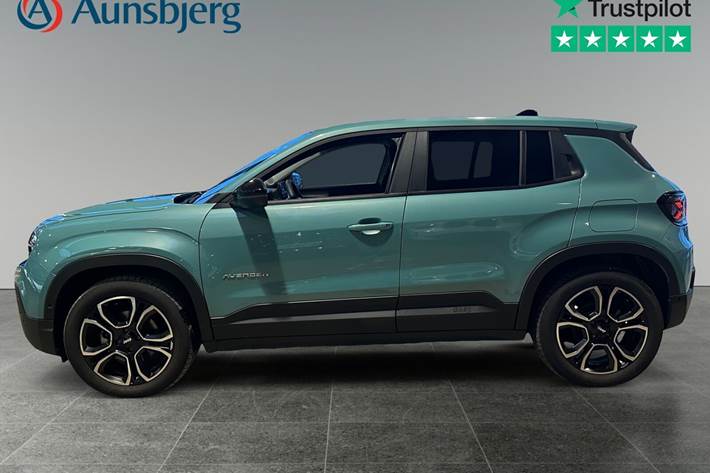 Grøn Jeep Avenger fra 2024