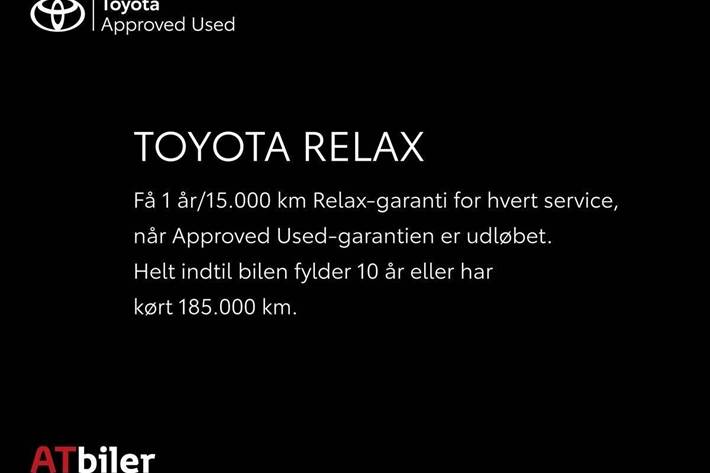 Sort Toyota Verso fra 2017