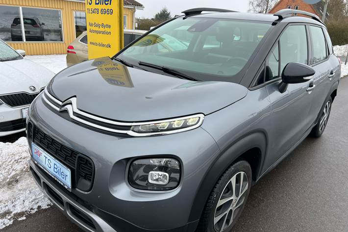 Grå Citroën C3 Aircross fra 2018 set udefra